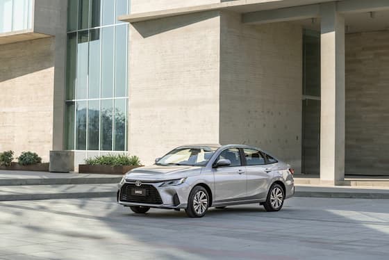 New Yaris Sedan Exterior